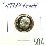 1977-S Proof dime