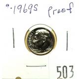 1969-S Proof dime