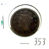1847 U.S. large cent