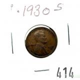 1930-S Lincoln cent