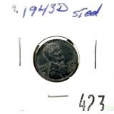 1943-D Lincoln cent