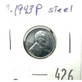 1943 Lincoln cent