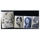 Lot, 11 Actress Studio Photos, Signatures  are
