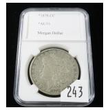 1878-CC Morgan dollar
