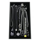 Lot, fashion jewelry, including Monet and