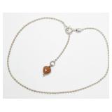 Sterling silver 8.5' bracelet with 1.5' extender