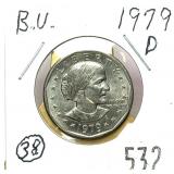 1979-D Susan B. Anthony dollar