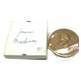 James Madison  medal