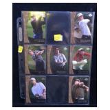 Lot, 7 Golf Cards: 2001 Stat Leaders, see photos