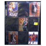 Lot, 9 Basketball Cards 1990