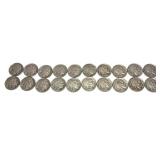 x20- 1930 Buffalo nickels, -x30 nickels, Sold by