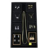 Lot, as new fashion jewelry, most in boxes