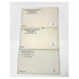 x3- Mint sets: 1971, 2- 1972, -3 sets, Sold by