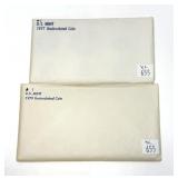 x2- Mint sets: 1977, 1979, -x2 sets, Sold by the