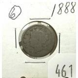 1888 Liberty nickel