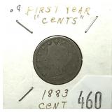 1883 Liberty nickel
