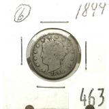 1899 Liberty nickel