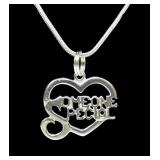 Sterling silver 'Someone Special' pendant with 18'