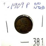 1909 Lincoln cent