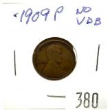 1909 Lincoln cent