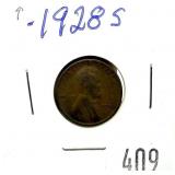 1928-S Lincoln cent