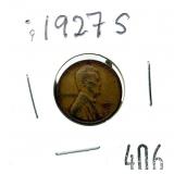 1927-S Lincoln cent