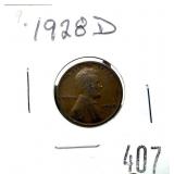 1928-D Lincoln cent