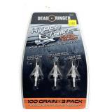 Dead Ringer, 100gr, 3 pk, broadheads,