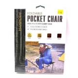 Mammoth Foldable pocket chair in box