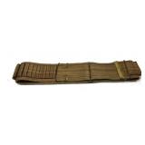Woven cartridge belt with c-closure