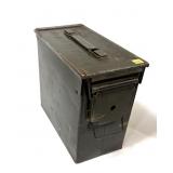 Metal ammo can, 10" H
