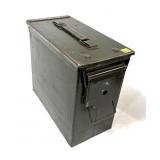 Metal ammo can, 10" H