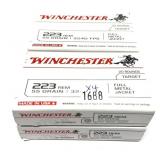 x4- Boxes of .223 REM 55-grain Winchester FMJ