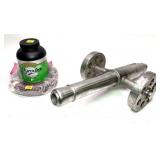 Stainless steel canon, 16 1/2" L overall length,