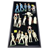 Lot of Barclay, Manoil, & Gray Iron Figurines,