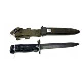 HTK M/62 Bayonet with scabbard marked HTK