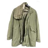 Lot: U.S. Army M-1943 Field Jacket with Hood and