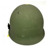 WWII U.S. Army helmet with liner