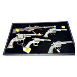 Lot: 5 Assorted Vintage Toy & Cap Guns, Includes: