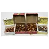 Lot, assorted bullets .22 Cal. and .22 bench rifle