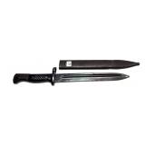 Bayonet with scabbard handle marked 15674
