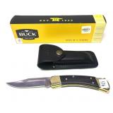 Buck 110 one-blade folding knife with Buck