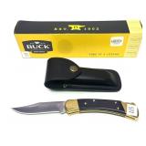 Buck 110 one-blade folding knife with Buck