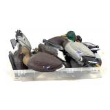 Lot: 12 Hunting working decoys