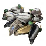Lot: 12 Hunting working decoys