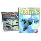 Lot: 2 WWII Aircraft Hard Cover Books