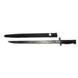 British Rifle Bayonet marked 1907 WSC with