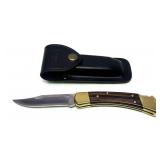 Buck 110 one-blade folding knife with Buck