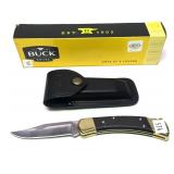 Buck 110 one-blade folding knife with Buck