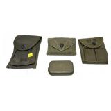 Lot, US military first aid kit, US mag pouch